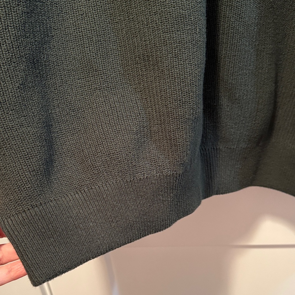 Eddie Bauer Men's Pine Green Crewneck Sweater size XL NWT - Picture 6 of 7